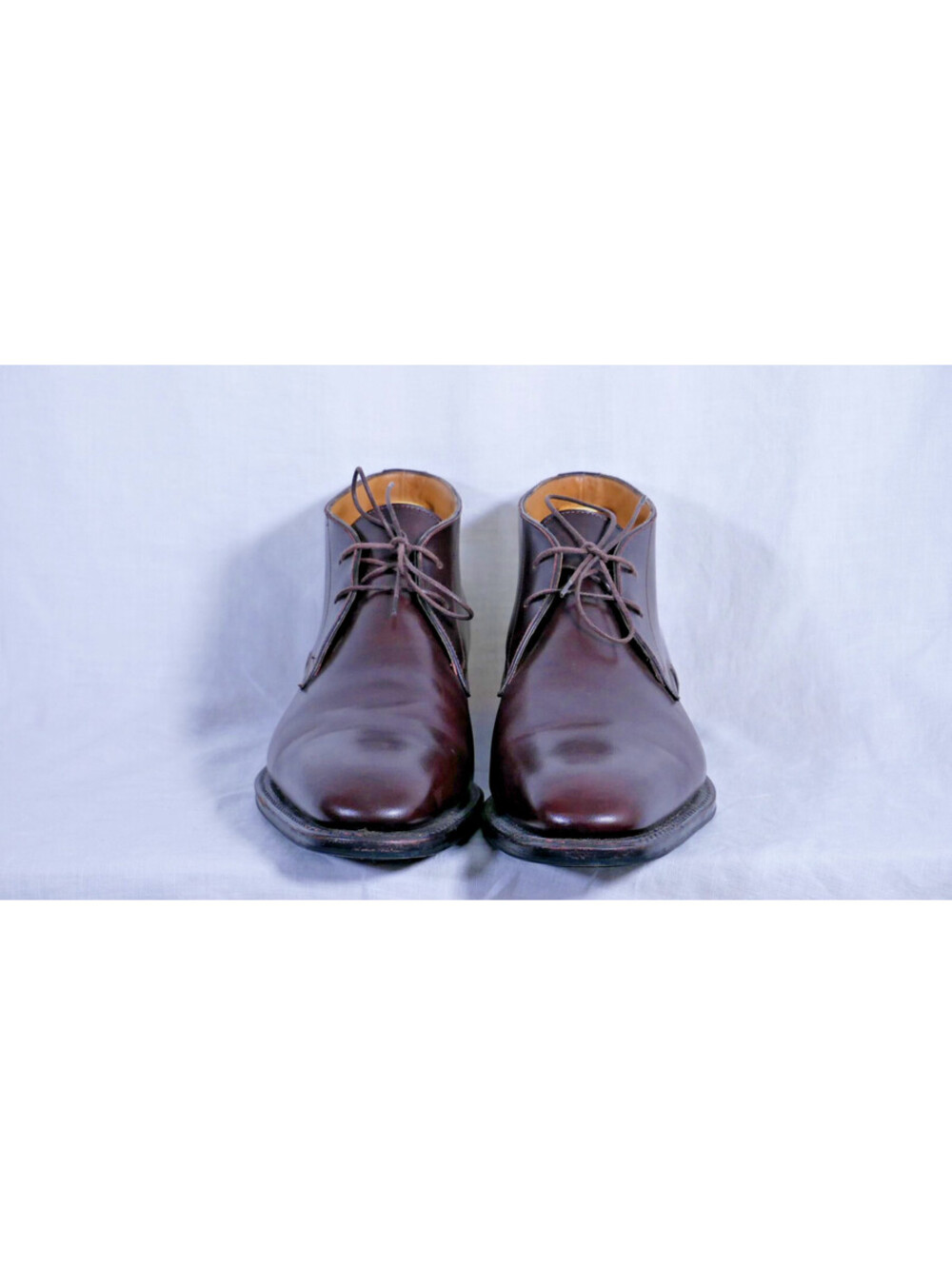 Salvatore Ferragamo Gregory Brown Calf Leather 2-Eye Derby w/ Box Men's Size 11